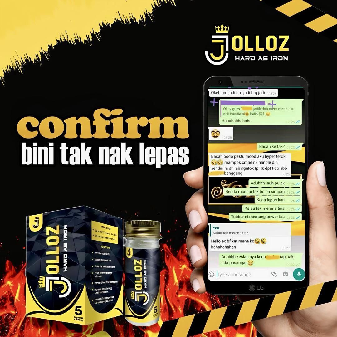 Testimoni pelanggan JOLLOZ 15